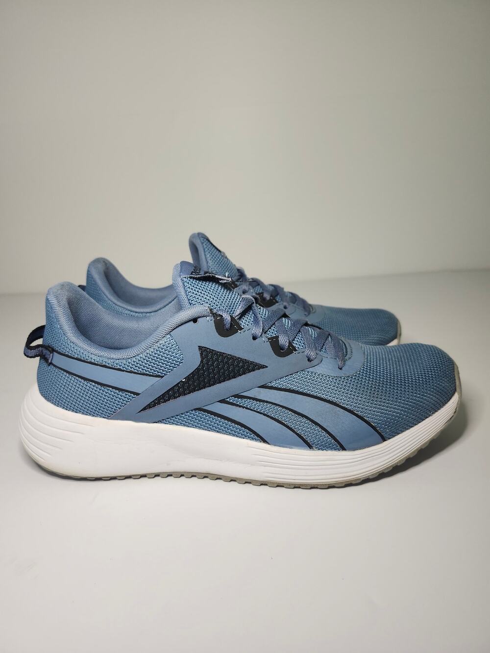 Reebok Men's Lite Plus 3 Blue Sz 9.5 Athletic Sneaker H00896